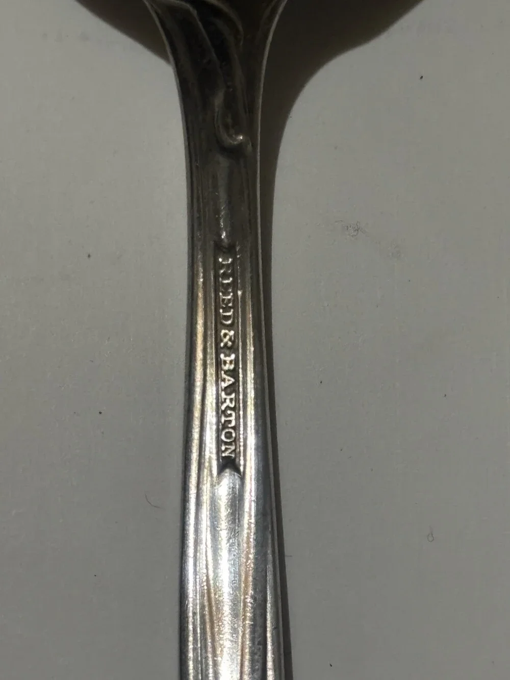 Reed & Barton Silver Plated  Serving Spoon & Ladle Cream Spoon Vintage